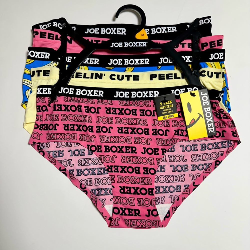 Joe Boxer - 5 Pack Tag Free Hipster